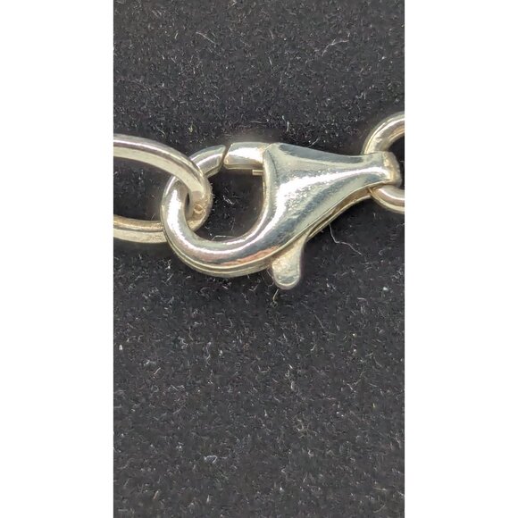 Sterling Silver Necklace Designer Matsu All Gravelle Necklace - Picture 9 of 16